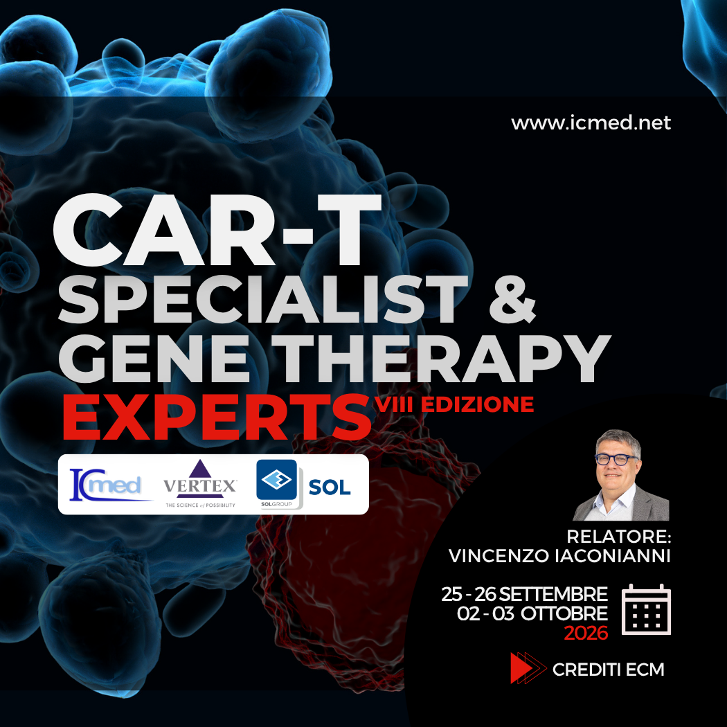PERCORSO QUALIFICAZIONE CAR-T SPECIALIST and GENE THERAPY EXPERTS